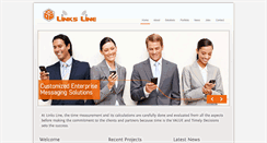 Desktop Screenshot of linksline.com.sa
